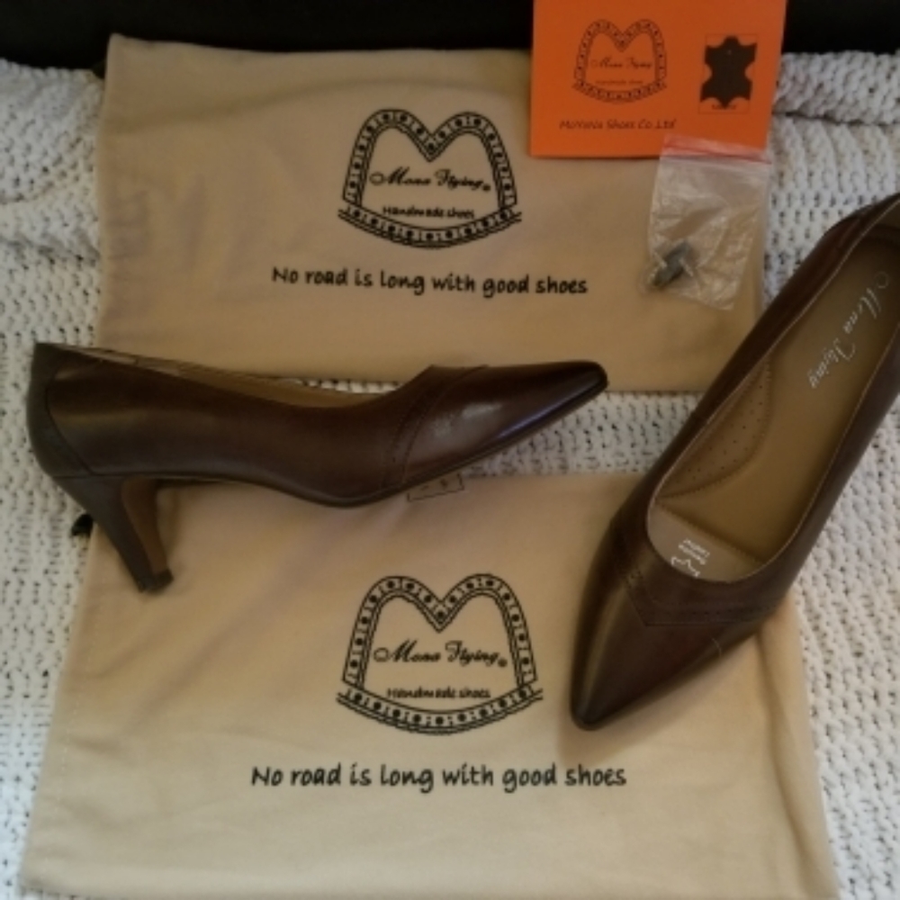 Mona Flying Handmade Leather Shoes 11